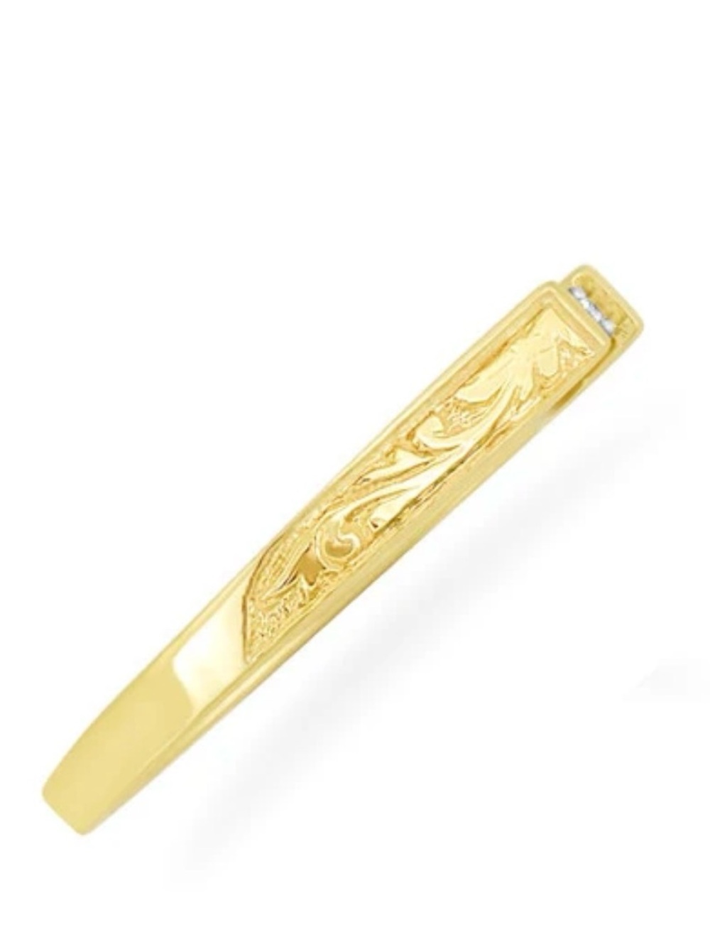 14k Yellow Gold Hawaiian Ring - Picture 2 of 7